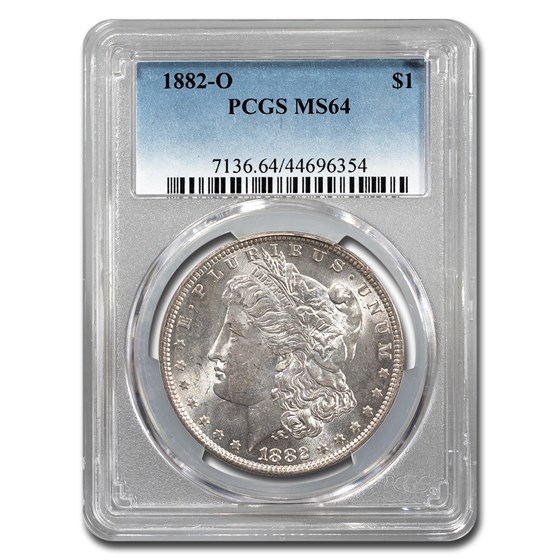 1882-O Morgan Dollar MS-64 PCGS 1882-O Morgan Dollar MS-64 PCGS