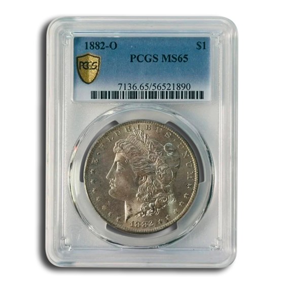 1882-O Morgan Dollar MS-65 PCGS