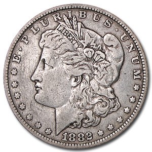 1882-O Morgan Dollar XF 1882-O Morgan Dollar XF