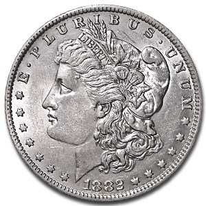 1882-O/S Morgan Dollar AU-55 1882-O/S Morgan Dollar AU-55
