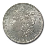 1882-O/S Morgan Dollar AU-58 NGC (VAM-5, Broken S, Top-100)