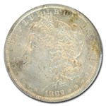 1882-O/S Morgan Dollar AU-58 PCGS