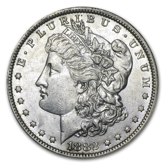 1882-O/S Morgan Dollar AU-58 1882-O/S Morgan Dollar AU-58
