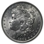 1882-O/S Morgan Dollar MS-62 PCGS (Strong)