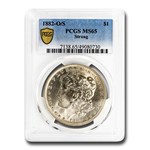 1882-O/S Morgan Dollar MS-65 PCGS ( Strong)