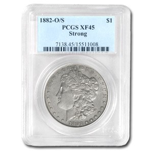 1882-O/S Morgan Dollar Strong XF-45 PCGS (VAM, Top-100) 1882-O/S Morgan Dollar Strong XF-45 PCGS (VAM, Top-100)