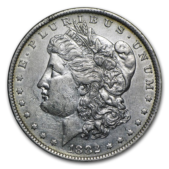 1882-O/S Morgan Dollar XF 1882-O/S Morgan Dollar XF
