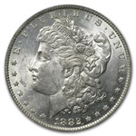 1882-O/S Stage Coach Silver Dollar BU PCGS