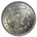 1882-O/S Stage Coach Silver Dollar BU PCGS