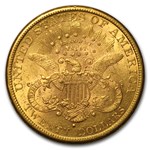 1882-S $20 Liberty Gold Double Eagle AU