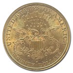 1882-S $20 Liberty Gold Double Eagle MS-61 NGC