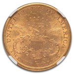 1882-S $20 Liberty Gold Double Eagle MS-61 NGC