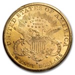 1882-S $20 Liberty Gold Double Eagle MS-61 PCGS