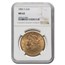 1882-S $20 Liberty Gold Double Eagle MS-62 NGC