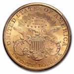 1882-S $20 Liberty Gold Double Eagle MS-62 PCGS