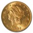 1882-S $20 Liberty Gold Double Eagle MS-63 PCGS