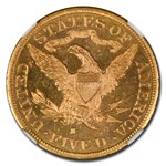 1882-S $5 Liberty Gold Half Eagle MS-64 NGC CAC (PL)