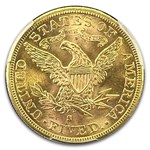 1882-S $5 Liberty Gold Half Eagle MS-64 PCGS