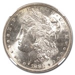 1882-S Morgan Dollar MS-64 NGC (Green Label)