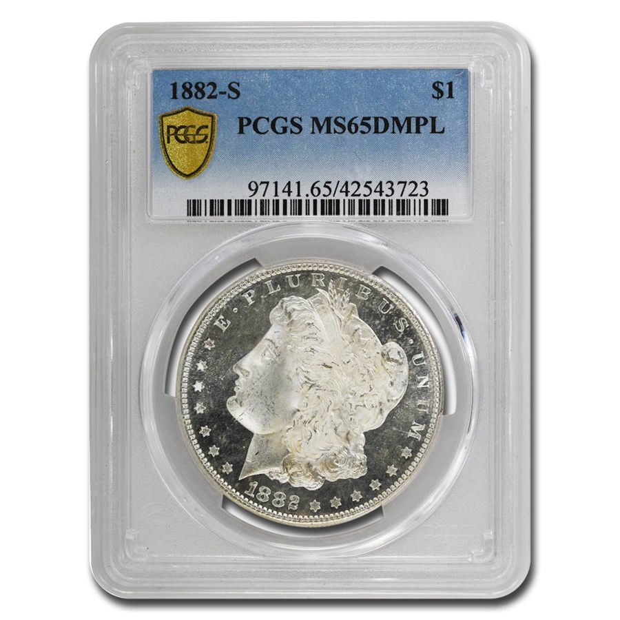 1882-S Morgan Dollar MS-65 PCGS (DMPL)