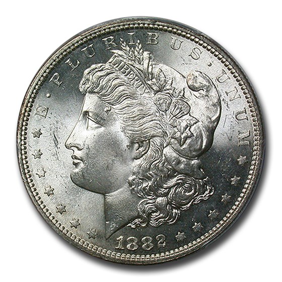 1882-S Morgan Dollar MS-65+ PCGS 1882-S Morgan Dollar MS-65+ PCGS