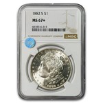 1882-S Morgan Dollar MS-67+ NGC