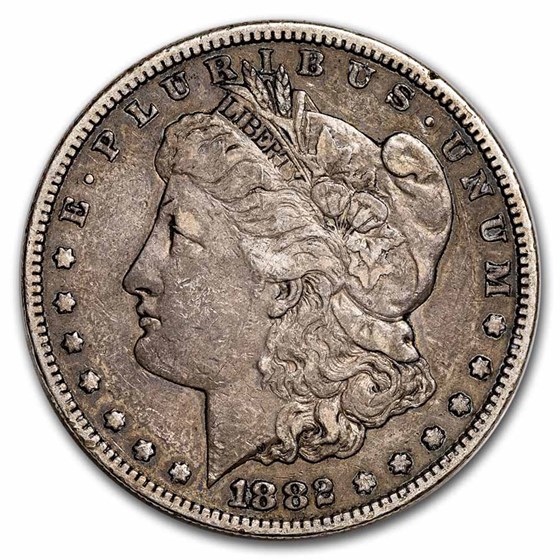 1882-S Morgan Dollar VG/VF 1882-S Morgan Dollar VG/VF