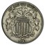 1882 Shield Nickel AU