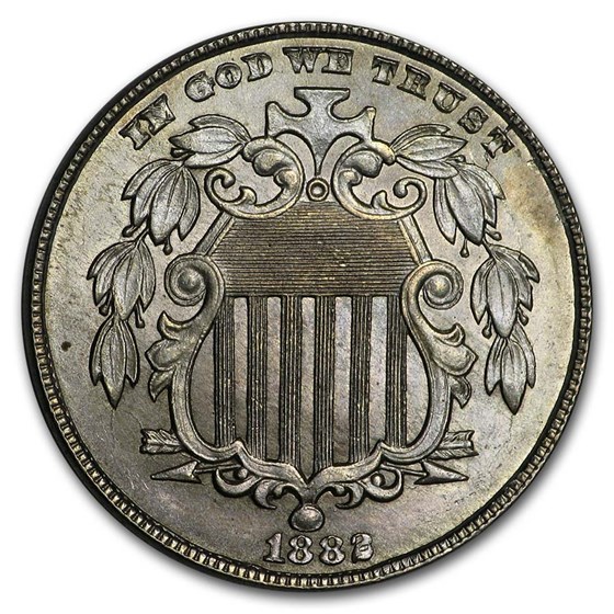 1882 Shield Nickel BU 1882 Shield Nickel BU