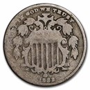 1882 Shield Nickel Good