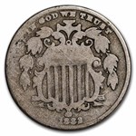 1882 Shield Nickel Good