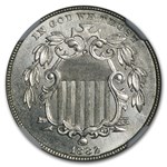1882 Shield Nickel MS-63 NGC
