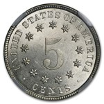 1882 Shield Nickel MS-63 NGC