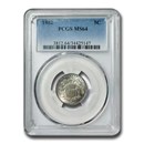 1882 Shield Nickel MS-64 PCGS