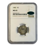 1882 Shield Nickel MS-65 NGC CAC