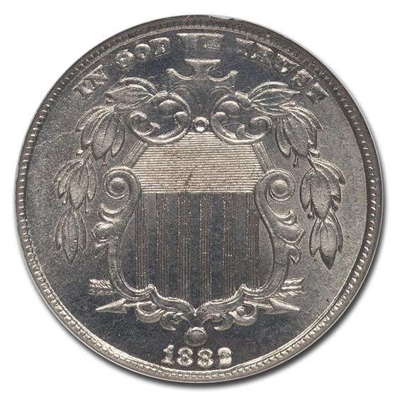 1882 Shield Nickel MS-65 NGC