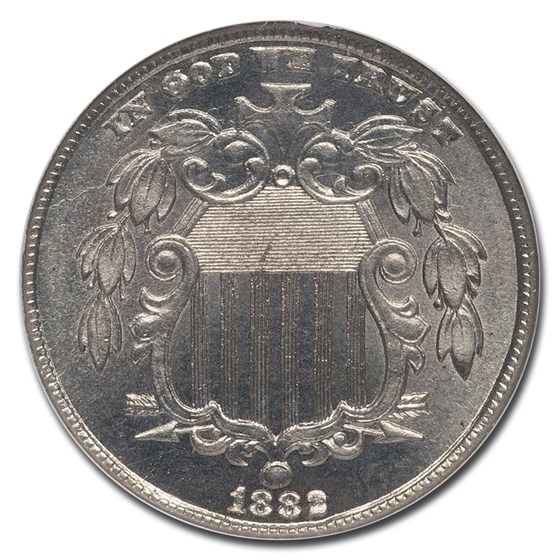 1882 Shield Nickel MS-65 NGC 1882 Shield Nickel MS-65 NGC