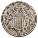 1882 Shield Nickel VF