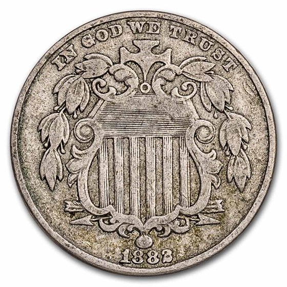 1882 Shield Nickel VF 1882 Shield Nickel VF