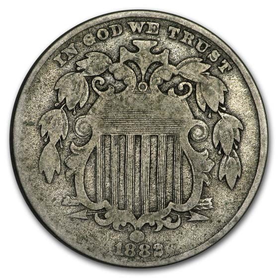 1882 Shield Nickel VG 1882 Shield Nickel VG