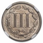 1882 Three Cent Nickel PF-63 NGC