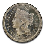 1882 Three Cent Nickel PR-66+ PCGS CAC