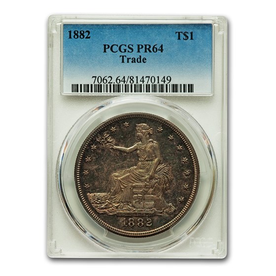 1882 Trade Dollar PR-64 PCGS 1882 Trade Dollar PR-64 PCGS