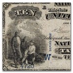 1882 Value Back $10.00 Tahlequah, OK F+ CH#5478