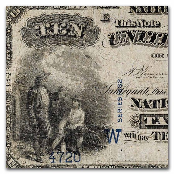 Buy 1882 Value Back 10.00 Tahlequah, OK F+ CH5478 APMEX