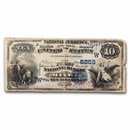 1882 Value Back $10 Miami, Oklahoma -Good- CH#5252