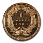 1883 $1.00 Indian Head Gold PR-62 PCGS