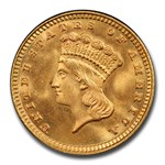 1883 $1 Indian Head Gold MS-67+ PCGS CAC