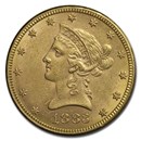 1883 $10 Liberty Gold Eagle AU