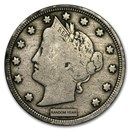 1883-1912 Liberty Head V Nickel Avg Circ